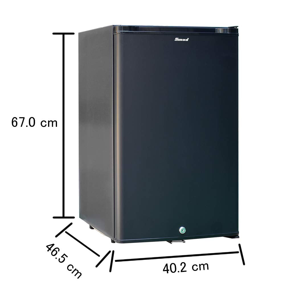 Smad Gas Kühlschrank Gefrierschrank 100L, Camping Kühlschrank 12V