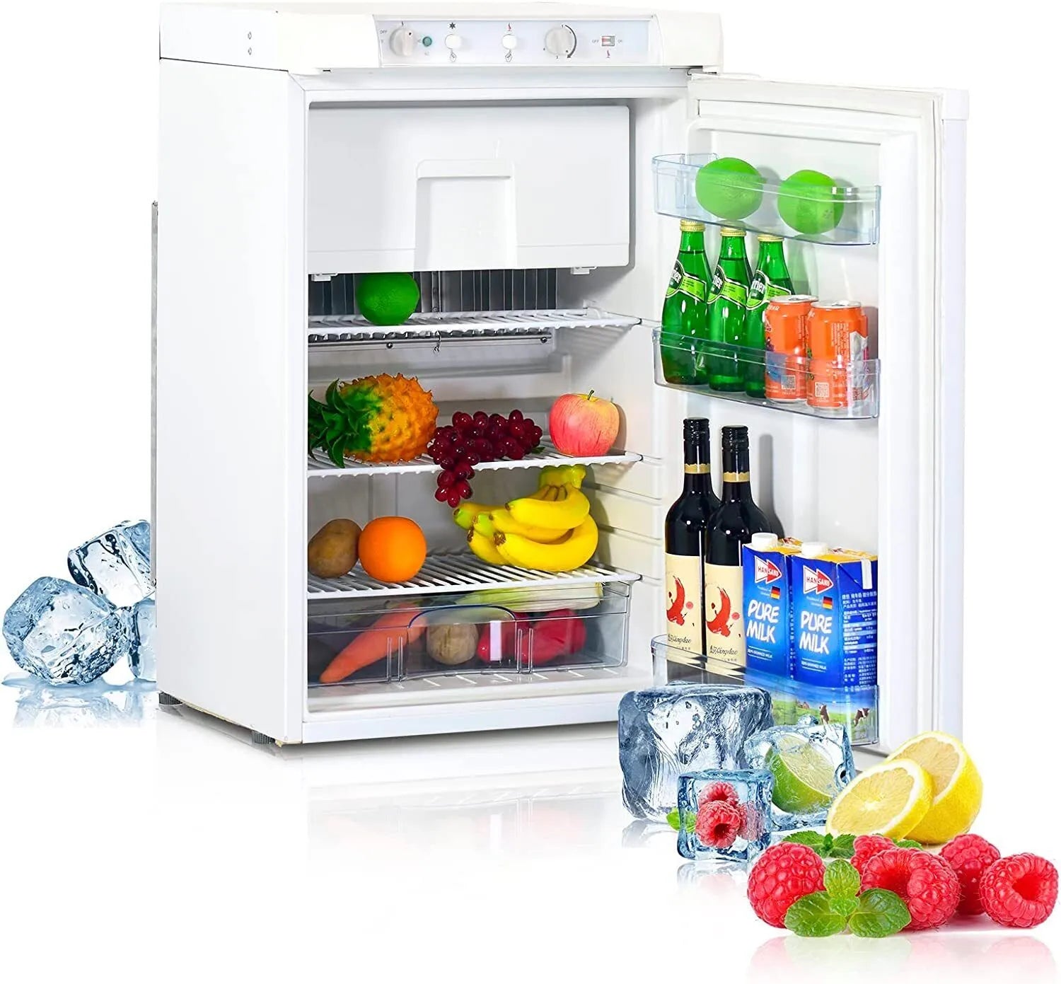 SMAD Tragbarer Kühlschrank 3-Wege - Gas-Elektro