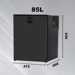 Smad 85L 12V/24V Compressor Fridge – Portable & Efficient for RV, Campervan, Boat & Truck